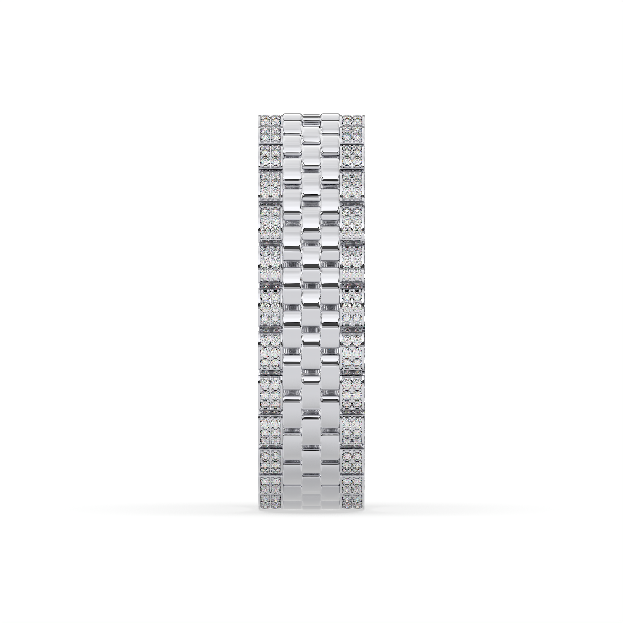 18KT Gold Plated Moissanite Bracelet for Men