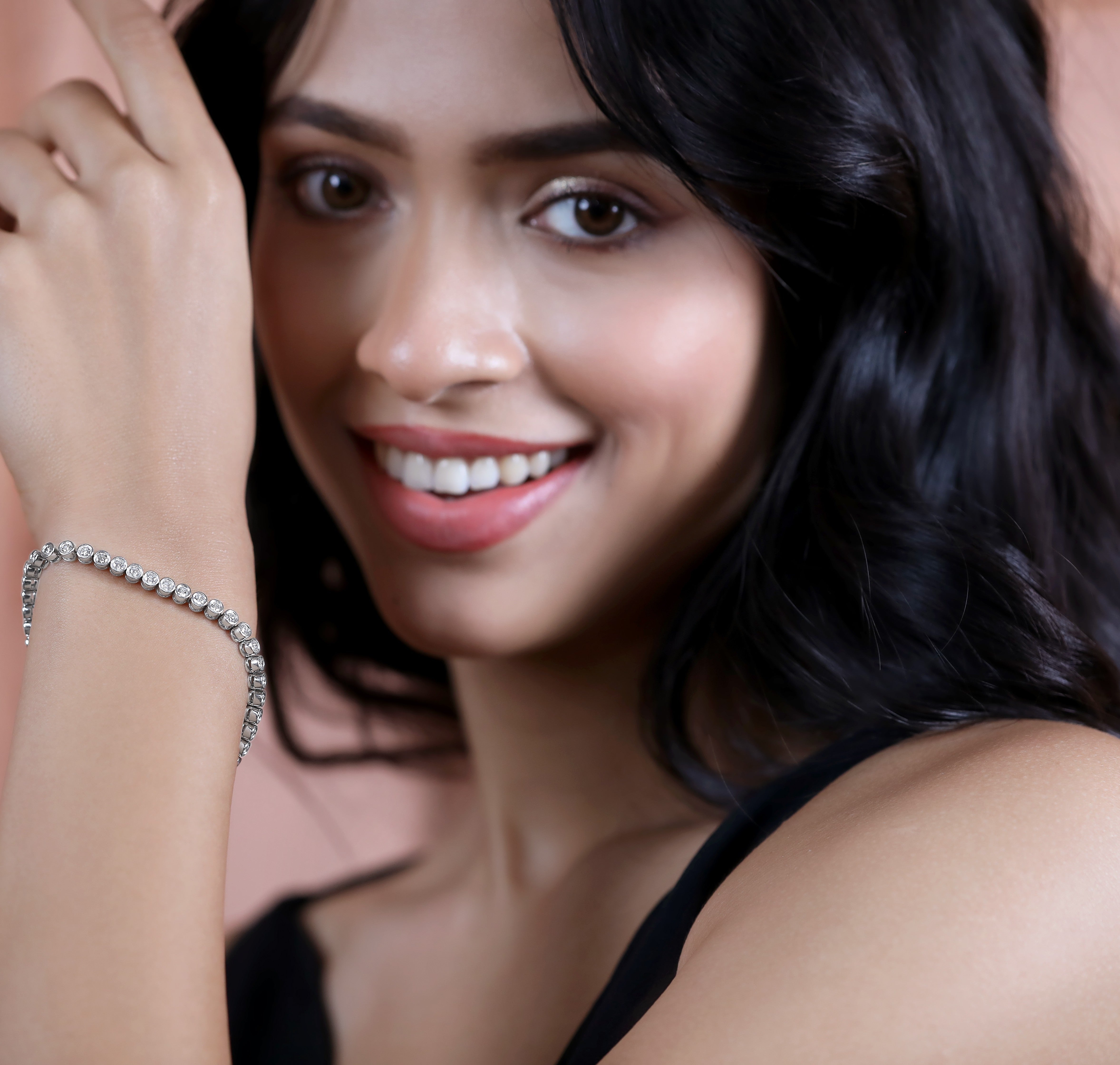 Silver Solitaire Siloro Signature Bracelet For Women