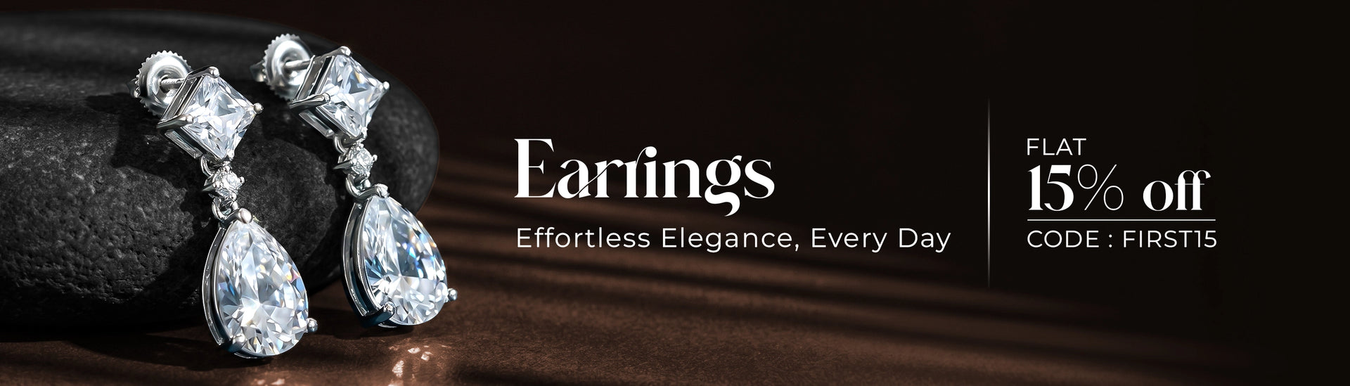 Moissanite Diamond Earrings